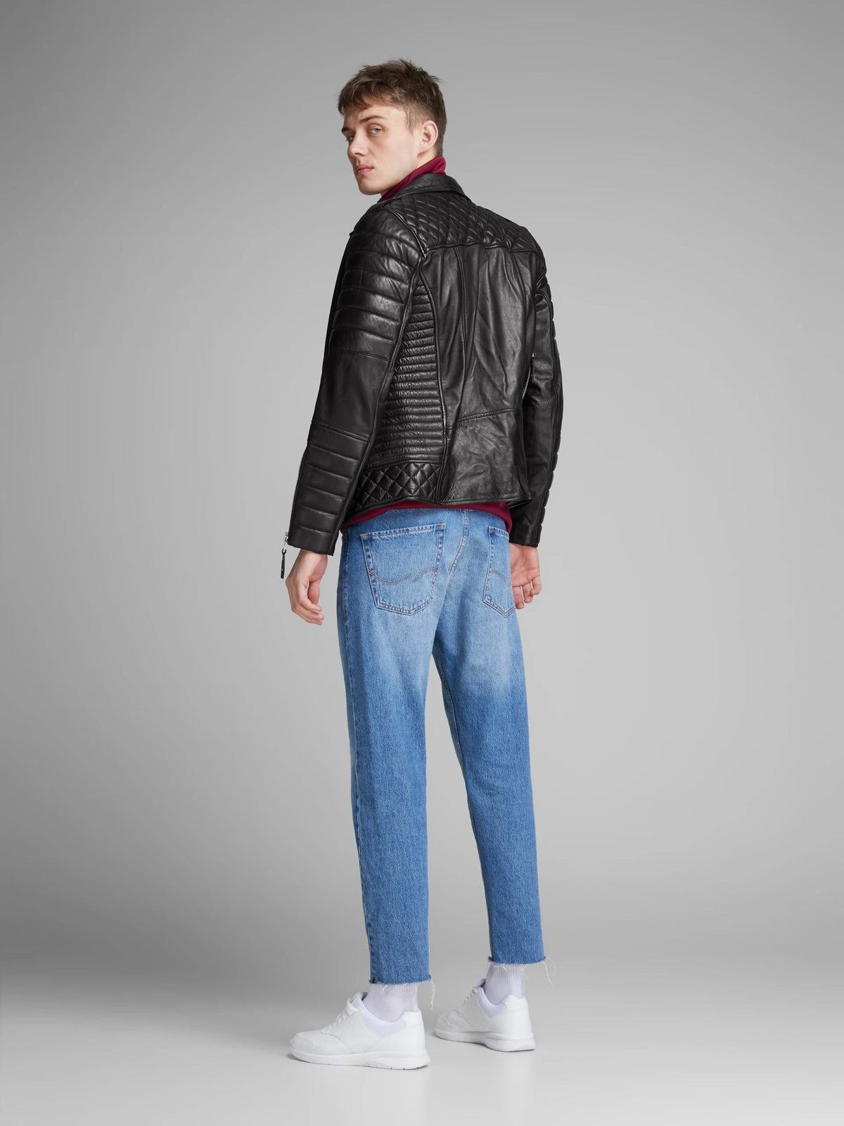 Shop Exclusive Black Bomber Stylish Jacket For Men 2021 by TJS