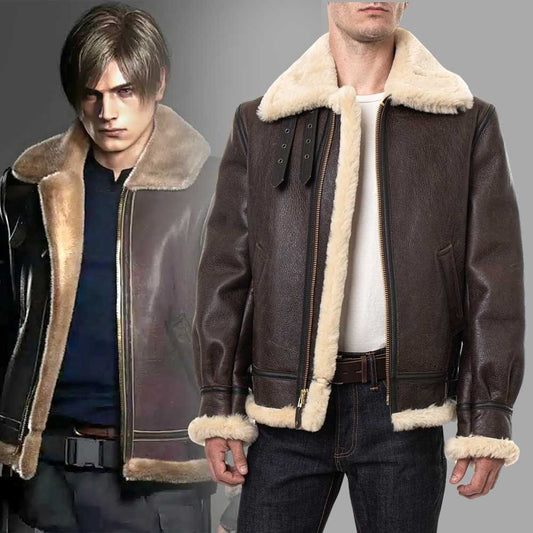 resident evil 4 leon kennedy jacket