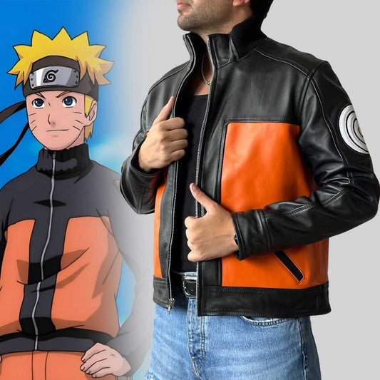 Naruto Uzumaki leather jacket
