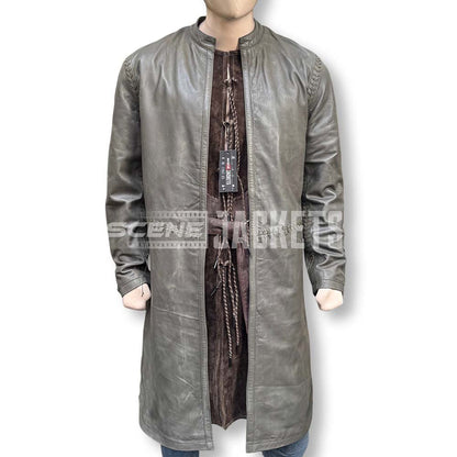 Aragorn Cosplay Costume Set – Lord of the Rings Strider Duster & Jerkin Outfit for LARP, Renaissance Fairs & Fantasy Weddings