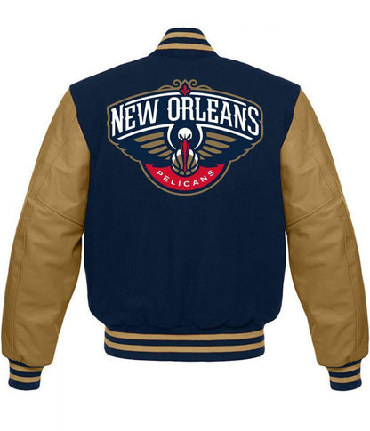 New Orleans Pelicans Letterman Jacket