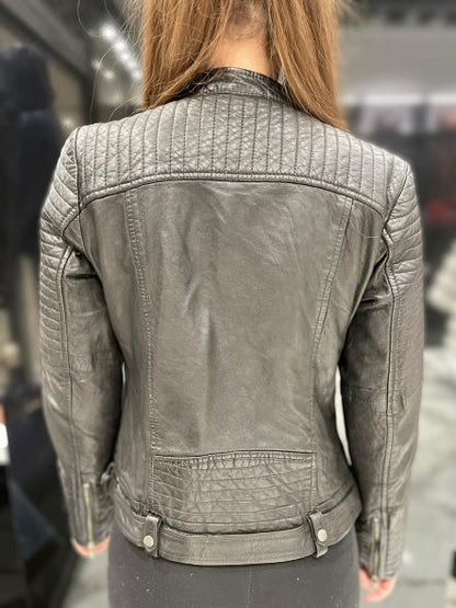 Shop Women's Stylish Biker Leather Jacket