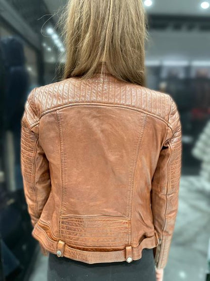 Shop Women's Stylish Biker Leather Jacket