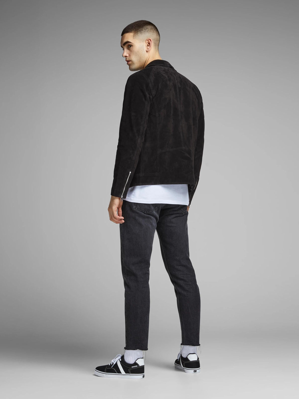 Shop Suede Style Leather Jacket