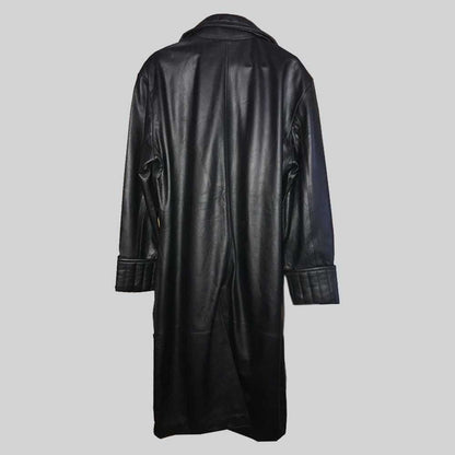 Nick Fury leather trench coat