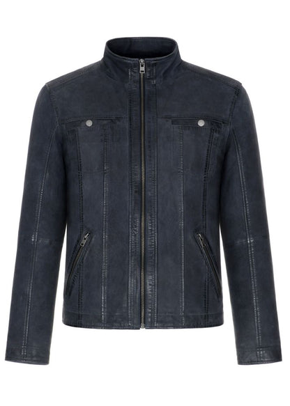 Shop Used Look Leather Jacket for Men's