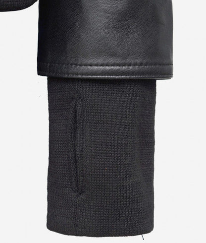 Shop Trending Black Bomber Jacket With Removable Hood