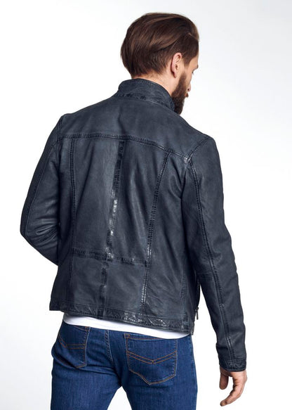 Shop Used Look Leather Jacket for Men's