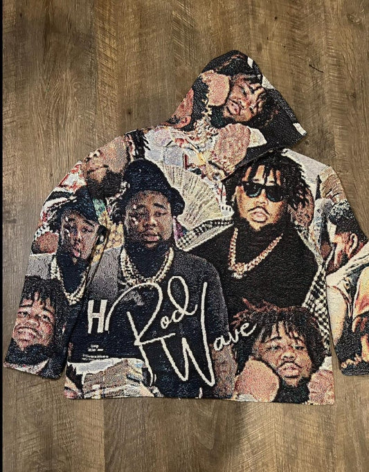 Rod Wave Tapestry Hoodie