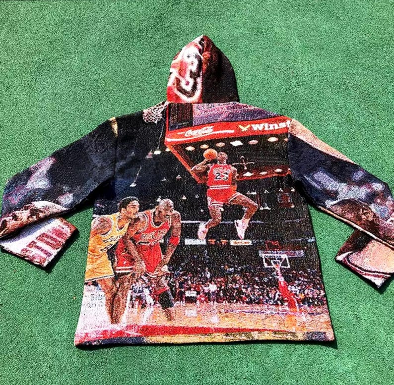 Custom Tapestry Hoodie - MJ