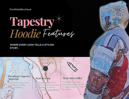 Tapestry Blanket Hoodie