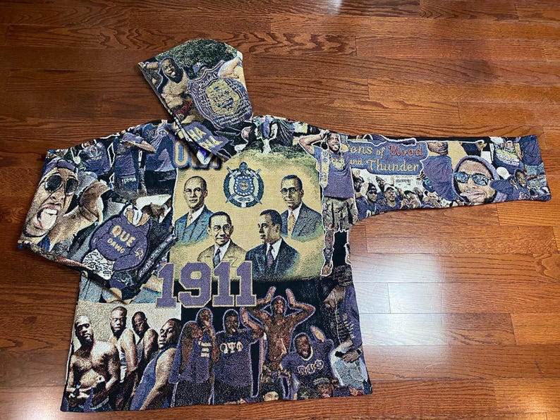 Tapestry Blanket Hoodie