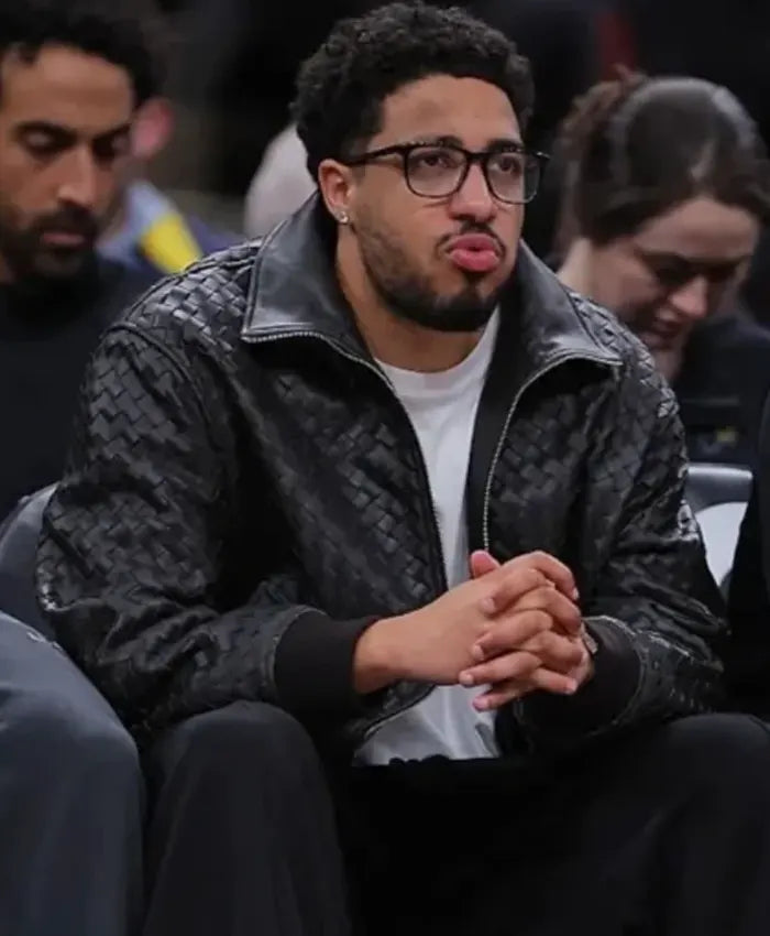 Indiana Pacers Vs Chicago Bulls Tyrese Haliburton Leather Jacket